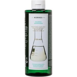 Korres Hair Loss Shampoo for Men - Hair Loss Treatment - Daily Use Korres Hair Loss Shampoo for Men - Hair Loss Treatment - Daily Use