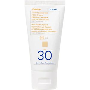 Korres Yoghurt SPF30 Tinted Sunscreen Face Cream 50ml Korres Yoghurt SPF30 Tinted Sunscreen Face Cream 50ml