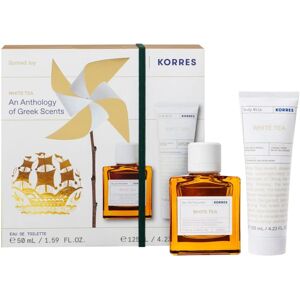 Korres White Tea Eau De Toilette & Body Milk - Set Korres White Tea Eau De Toilette & Body Milk - Set
