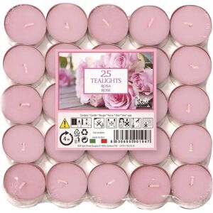 Price's 021940D Rose Tealights - Candles Price's 021940D Rose Tealights - Candles