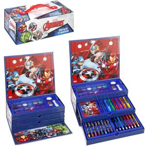 Marvel Avengers Kids 52pc Coloring Art Set - Art Set Marvel Avengers Kids 52pc Coloring Art Set - Art Set