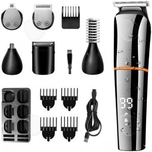 Tondeuse électrique CONFOZEN 16x3,9x3cm 6-en-1 Tête, nez, visage, cheveux - Publicité Tondeuse électrique CONFOZEN 16x3,9x3cm 6-en-1 Tête, nez, visage, cheveux - Publicité