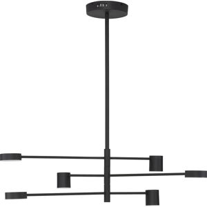 Suspension NOVA LUCE NORDIK Noire 100cm Dimmable - Publicité Suspension NOVA LUCE NORDIK Noire 100cm Dimmable - Publicité