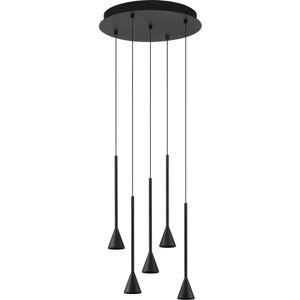 NOVA LUCE Suspension - Noir Moderne 3000K 1312lm - Publicité NOVA LUCE Suspension - Noir Moderne 3000K 1312lm - Publicité