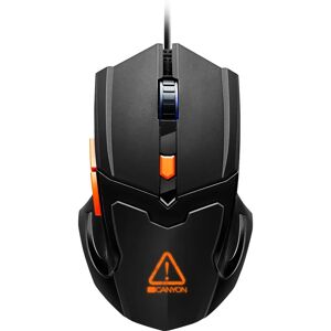 Souris Gaming Canyon Vigil - 3200 DPI, Noir - Publicité Souris Gaming Canyon Vigil - 3200 DPI, Noir - Publicité
