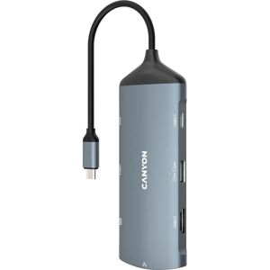 Canyon DS-15 USB 3.2 Gen 1 Type-C Gris - Station d'accueil - Publicité Canyon DS-15 USB 3.2 Gen 1 Type-C Gris - Station d'accueil - Publicité