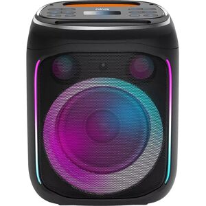 Haut-parleur Bluetooth portable Canyon pour fêtes - Orange et noir - 40W - Publicité Haut-parleur Bluetooth portable Canyon pour fêtes - Orange et noir - 40W - Publicité