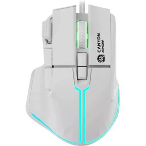 Souris Gaming Blanche Canyon Fortnax GM-636 - 20000 DPI - Publicité Souris Gaming Blanche Canyon Fortnax GM-636 - 20000 DPI - Publicité