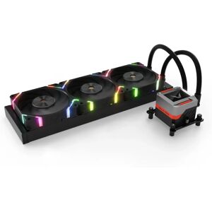 Sistema di raffreddamento per PC Valkyrie VK-AIOSY360B - Liquido tutto in uno 36 cm Nero Sistema di raffreddamento per PC Valkyrie VK-AIOSY360B - Liquido tutto in uno 36 cm Nero