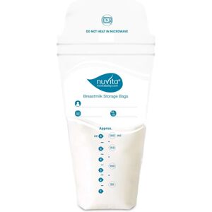 Sacs de Conservation Nuvita - Sans BPA, 180ml, 25 pièces - Publicité Sacs de Conservation Nuvita - Sans BPA, 180ml, 25 pièces - Publicité