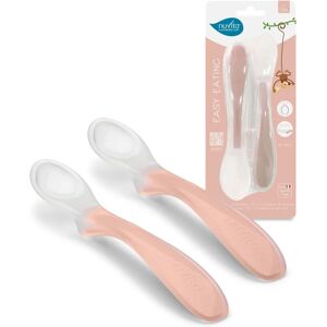 Nuvita Baby Siliconen Lepels Set 6m+ - Babygerei Nuvita Baby Siliconen Lepels Set 6m+ - Babygerei