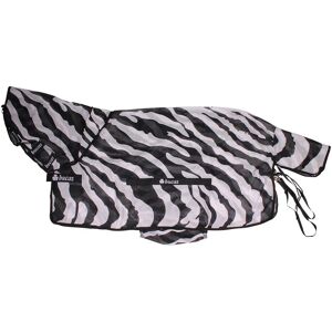 Bucas Drap Zèbre 155cm - Protection Insectes et UV Cheval - Publicité Bucas Drap Zèbre 155cm - Protection Insectes et UV Cheval - Publicité