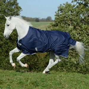Bucas Buitenruiterdeken 150g Navy/Silver - Paardendeken Bucas Buitenruiterdeken 150g Navy/Silver - Paardendeken