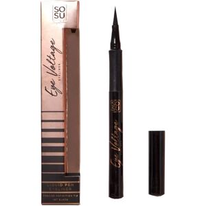 SOSU Cosmetics Eye Voltage Eyeliner Pen - Černá - Oční linka pro ženy SOSU Cosmetics Eye Voltage Eyeliner Pen - Černá - Oční linka pro ženy