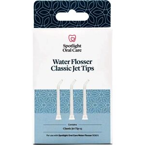 Spotlight Oral Care White Water Flosser Classic Tip 3-4 pcs - Water Flosser Accessories Spotlight Oral Care White Water Flosser Classic Tip 3-4 pcs - Water Flosser Accessories