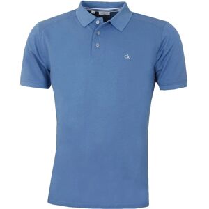 Calvin Klein Campus 3 Button Ribbed Collar Golf Polo Shirt - Golf Polo Shirt Calvin Klein Campus 3 Button Ribbed Collar Golf Polo Shirt - Golf Polo Shirt