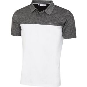 Calvin Klein Mens 2022 Colour Block Lightweight Breathable Polo Shirt Calvin Klein Mens 2022 Colour Block Lightweight Breathable Polo Shirt