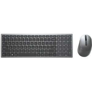 Dell Tastatur und Maus-Set - Kabellos - Grau - Tastatur, Maus inklusive Dell Tastatur und Maus-Set - Kabellos - Grau - Tastatur, Maus inklusive