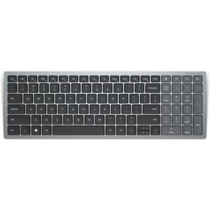 Dell Wireless Keyboard KB740 - Nordic Grey - Ergonomic, Multi-Device Dell Wireless Keyboard KB740 - Nordic Grey - Ergonomic, Multi-Device