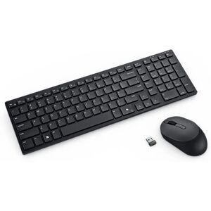 Clavier et Souris sans fil Dell KM555 - AZERTY - Noir - Publicité Clavier et Souris sans fil Dell KM555 - AZERTY - Noir - Publicité