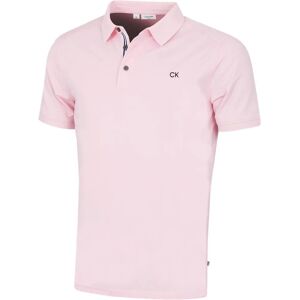 Calvin Klein Campus Sport Stretch Wicking Golf Polo Shirt Baby Pink - Golf Polo Shirt Calvin Klein Campus Sport Stretch Wicking Golf Polo Shirt Baby Pink - Golf Polo Shirt