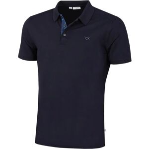 Calvin Klein Camisa Polo de Golfe 2024 Campus Camo - Desempenho, Clássico, Marinho Calvin Klein Camisa Polo de Golfe 2024 Campus Camo - Desempenho, Clássico, Marinho