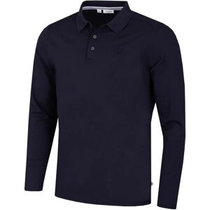 Calvin Klein Navy XL Golf Polo Shirt - Long Sleeve Performance Calvin Klein Navy XL Golf Polo Shirt - Long Sleeve Performance