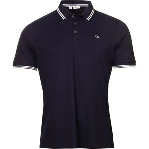 Calvin Klein 2025 Campus Navy Lightweight Golf Polo Shirt - Golf Polo Calvin Klein 2025 Campus Navy Lightweight Golf Polo Shirt - Golf Polo