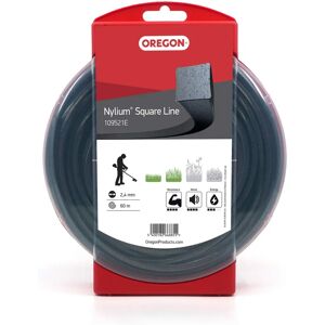 Oregon - Square Nylon Line for Brush Cutter - 60m, 2.4mm Oregon - Square Nylon Line for Brush Cutter - 60m, 2.4mm