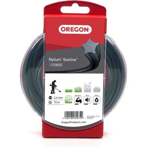 Oregon - Nylium Starline 2.4mm Trimmer Line - Trimmer Line Oregon - Nylium Starline 2.4mm Trimmer Line - Trimmer Line