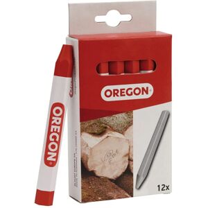 Oregon Modèle 295361 Crayon Multi-Surface - Rouge - Pack de 12 Oregon Modèle 295361 Crayon Multi-Surface - Rouge - Pack de 12