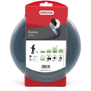 Oregon Round Duoline Transparent/Black String - Brushcutter Oregon Round Duoline Transparent/Black String - Brushcutter