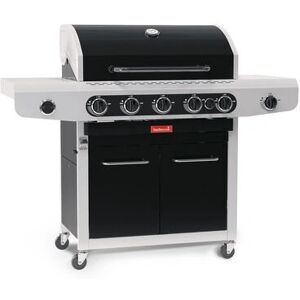 Barbecook Siesta 612 Gasgrill - 5 Brenner, Edelstahl, 14500W Barbecook Siesta 612 Gasgrill - 5 Brenner, Edelstahl, 14500W