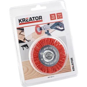 Kreator 75 mm Nylonlevy Hiomapuhdistusharja - Hiomapuhdistusharja Kreator 75 mm Nylonlevy Hiomapuhdistusharja - Hiomapuhdistusharja