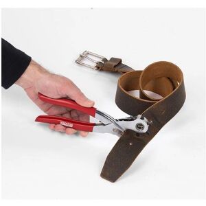 Kreator Pince Perforatrice - 6 Tailles Rotation Cuir Plastique Papier Caoutchouc - 22cm Kreator Pince Perforatrice - 6 Tailles Rotation Cuir Plastique Papier Caoutchouc - 22cm
