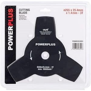 PowerPlus Powercutter-levy - Niittilevy - Musta - 255x25,4 mm - Tuotetyyppi PowerPlus Powercutter-levy - Niittilevy - Musta - 255x25,4 mm - Tuotetyyppi