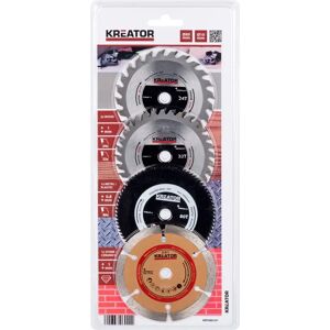 Kreator KRT090101 Mini pyöreät sahalevyt - Monimateriaali leikkaus Kreator KRT090101 Mini pyöreät sahalevyt - Monimateriaali leikkaus