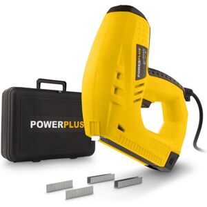 Powerplus POWX13700 Pistola elettrica di graffe e chiodi Compatta Powerplus POWX13700 Pistola elettrica di graffe e chiodi Compatta