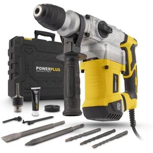 Powerplus Powx11721 - Hamerboor - 1200W - Zilver - 4 Modi - Compact Powerplus Powx11721 - Hamerboor - 1200W - Zilver - 4 Modi - Compact