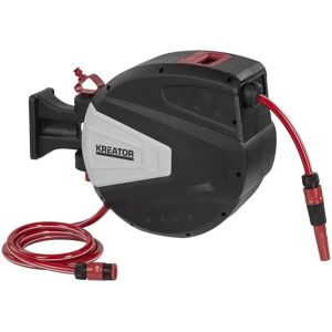 Kreator KRTGR6711 - Bewässerungsschlauch mit Automatikaufwicklung - 15m Kreator KRTGR6711 - Bewässerungsschlauch mit Automatikaufwicklung - 15m