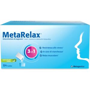 Metagenics Belgium Bvba MetaRelax - Stress & Vermoeidheid - 84 Zakjes Metagenics Belgium Bvba MetaRelax - Stress & Vermoeidheid - 84 Zakjes