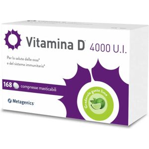 Metagenics Vitamina D 4000 UI 168 Compresse - Ossa & Immunità Metagenics Vitamina D 4000 UI 168 Compresse - Ossa & Immunità