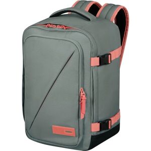 American Tourister Take2Cabin S Recycled Material Backpack - Sage/Coral - Backpack Type American Tourister Take2Cabin S Recycled Material Backpack - Sage/Coral - Backpack Type
