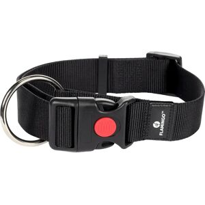 Collier pour Chien Flamingo Ziggi - Nylon Résistant aux Intempéries - Noir M - Publicité Collier pour Chien Flamingo Ziggi - Nylon Résistant aux Intempéries - Noir M - Publicité