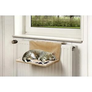 Karlie Kitty Siesta Cama para Radiador - Grande, Beige, Fácil de instalar Karlie Kitty Siesta Cama para Radiador - Grande, Beige, Fácil de instalar