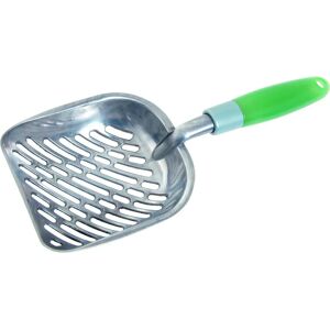 Paletta per Lettiera Gatto Flamingo - 35 cm - Manico in Alluminio Resistente Paletta per Lettiera Gatto Flamingo - 35 cm - Manico in Alluminio Resistente