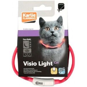 Collier Lumineux Visio Light pour Chat et Petit Chien - Rose Collier Lumineux Visio Light pour Chat et Petit Chien - Rose