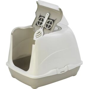 Maison de toilette Loki Classic M Beige - Litière - Publicité Maison de toilette Loki Classic M Beige - Litière - Publicité