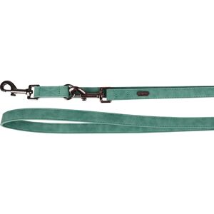 Correa para perros Flamingo Delu - Ajustable, Cuero artificial, Verde Correa para perros Flamingo Delu - Ajustable, Cuero artificial, Verde