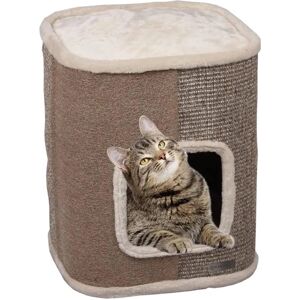 Flamingo George 2-in-1 Cat Scratching Post Beige Flamingo George 2-in-1 Cat Scratching Post Beige